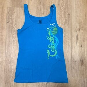 Women's Vibrant Blue Tank Top